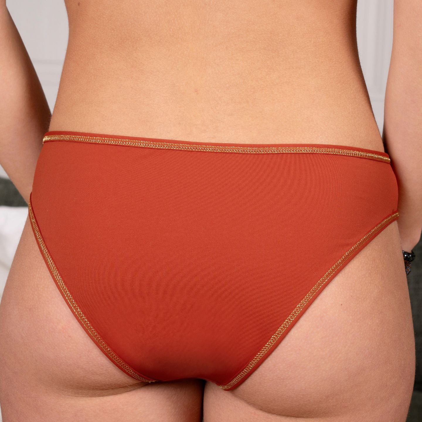 Culotte Margot vue de dos - Brique - 21 MARS